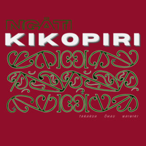 Kikopiri Pounamu - AS Colour Kids Youth T shirt Design