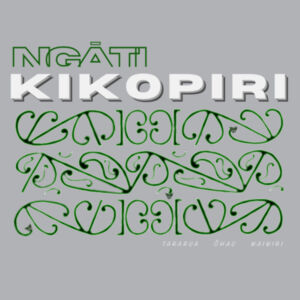 Kikopiri Pounamu - AS Colour Kids Longsleeve Tee Design